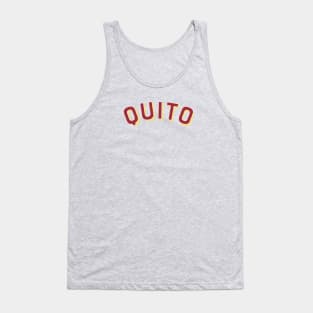 Quito Ecuador Vintage Arched Type Tank Top